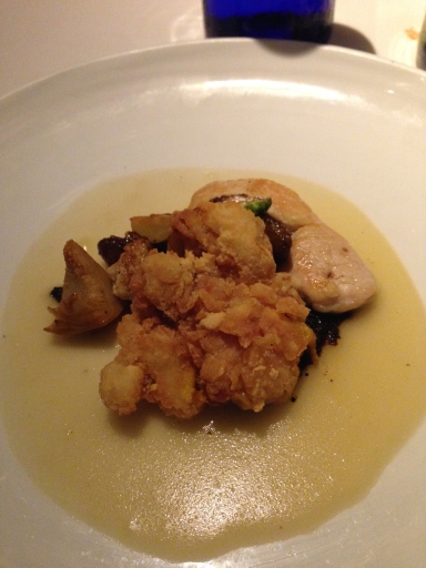 Smoky Chicken and Sweetbreads